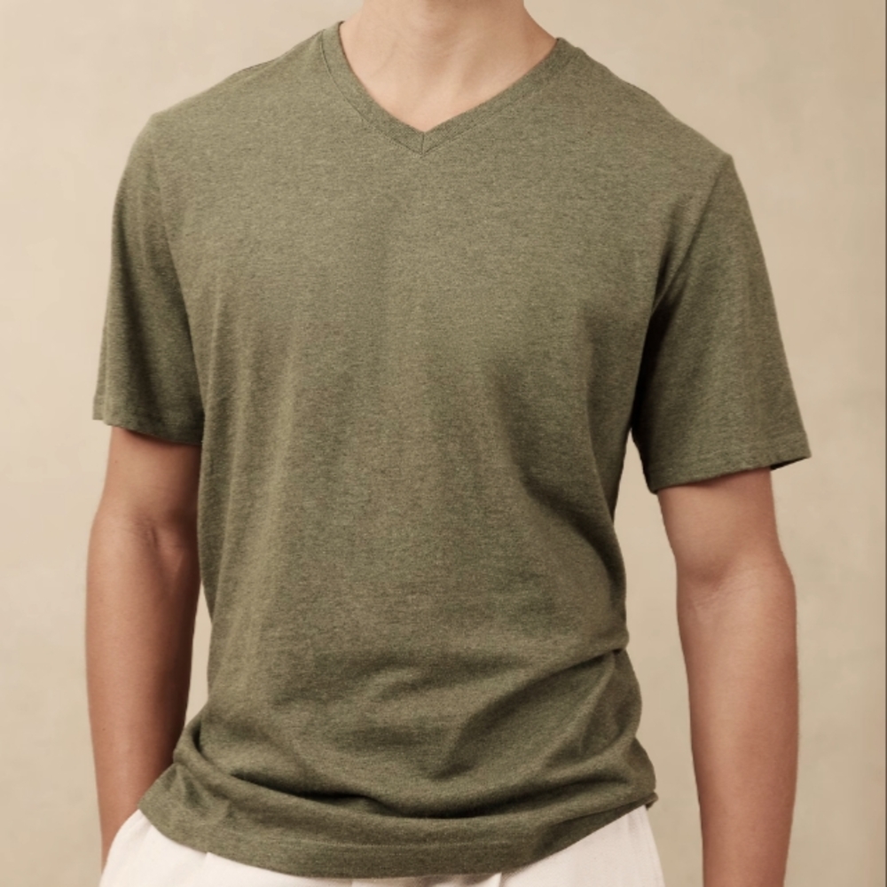 Banana Republic Men's Midweight Cotton T-Shirt New Size Large